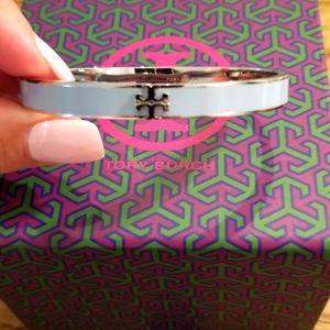 Tory Burch Kira Enameled Slim Bracelet